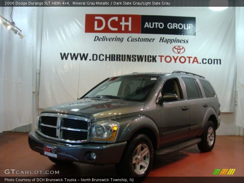 Mineral Gray Metallic / Dark Slate Gray/Light Slate Gray 2006 Dodge Durango SLT HEMI 4x4