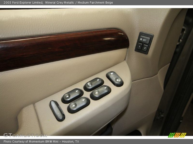Mineral Grey Metallic / Medium Parchment Beige 2003 Ford Explorer Limited