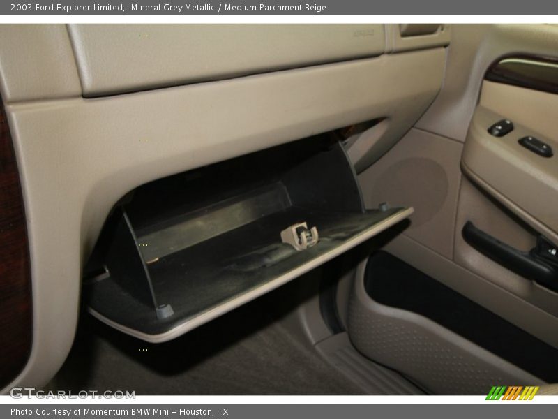 Mineral Grey Metallic / Medium Parchment Beige 2003 Ford Explorer Limited