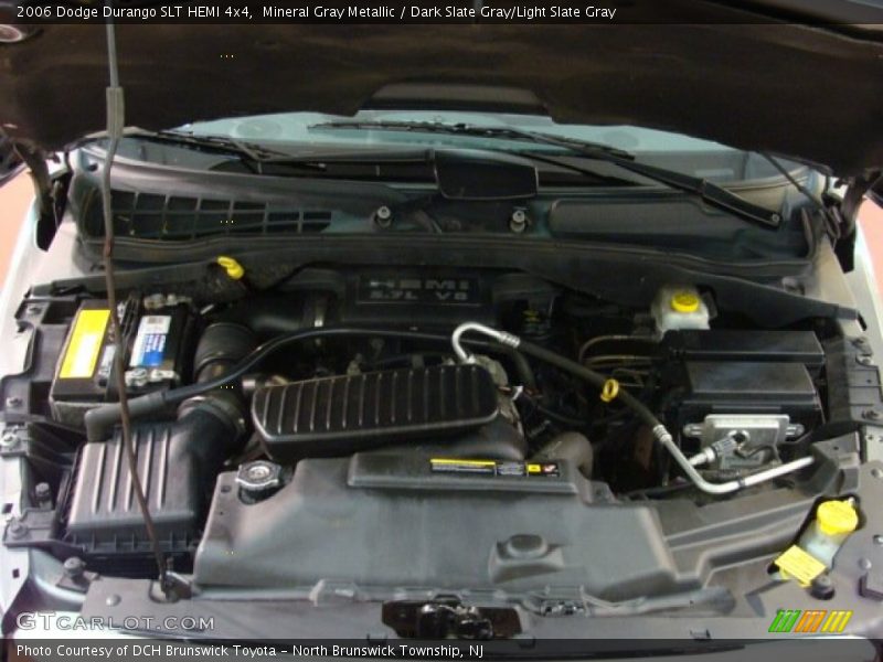 Mineral Gray Metallic / Dark Slate Gray/Light Slate Gray 2006 Dodge Durango SLT HEMI 4x4