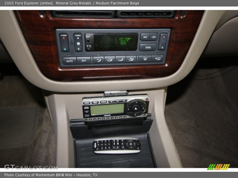 Mineral Grey Metallic / Medium Parchment Beige 2003 Ford Explorer Limited