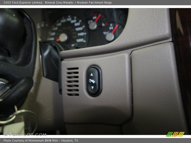 Mineral Grey Metallic / Medium Parchment Beige 2003 Ford Explorer Limited