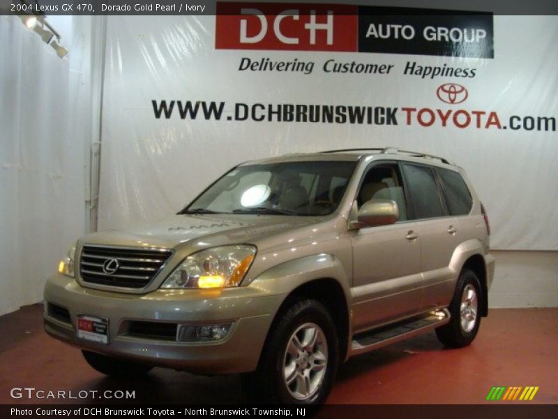 Dorado Gold Pearl / Ivory 2004 Lexus GX 470