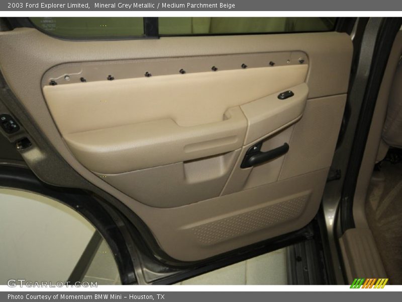 Mineral Grey Metallic / Medium Parchment Beige 2003 Ford Explorer Limited