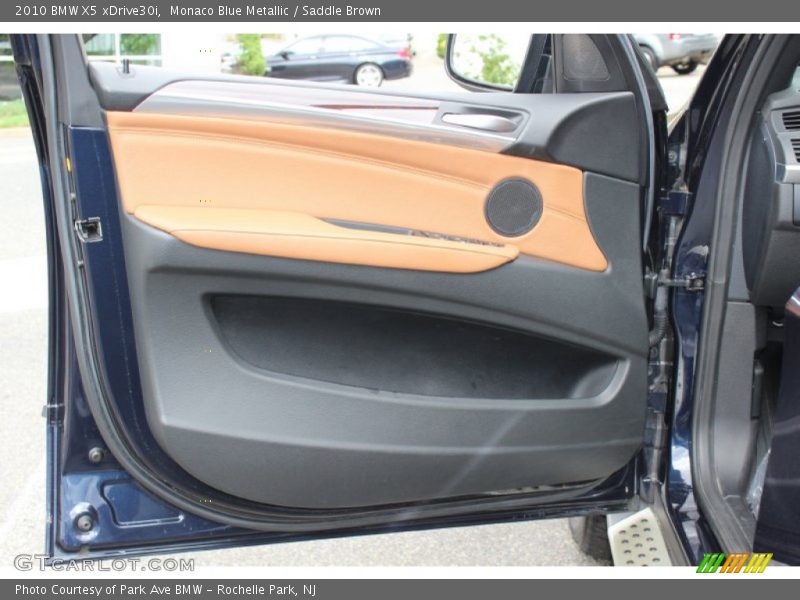 Monaco Blue Metallic / Saddle Brown 2010 BMW X5 xDrive30i