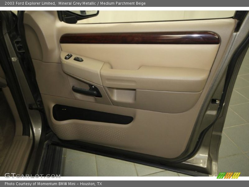 Mineral Grey Metallic / Medium Parchment Beige 2003 Ford Explorer Limited