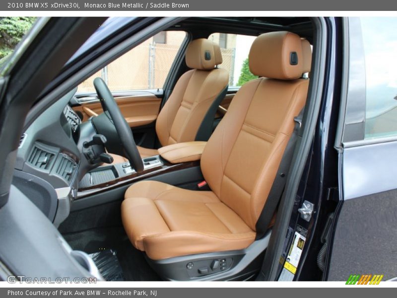 Monaco Blue Metallic / Saddle Brown 2010 BMW X5 xDrive30i