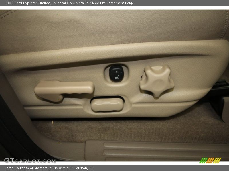 Mineral Grey Metallic / Medium Parchment Beige 2003 Ford Explorer Limited