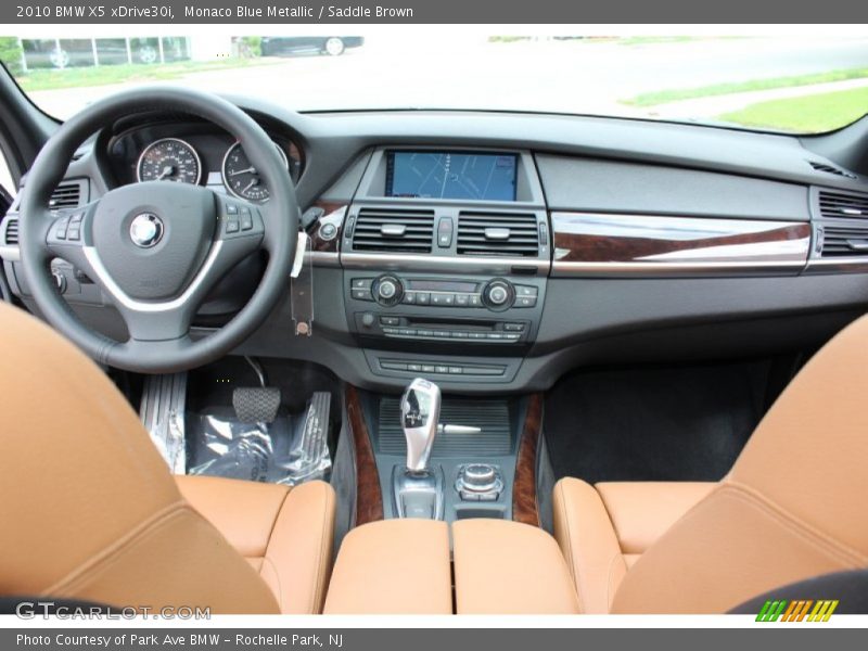 Monaco Blue Metallic / Saddle Brown 2010 BMW X5 xDrive30i