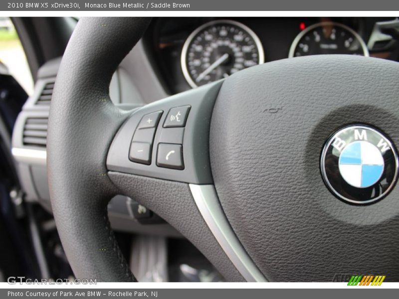 Monaco Blue Metallic / Saddle Brown 2010 BMW X5 xDrive30i