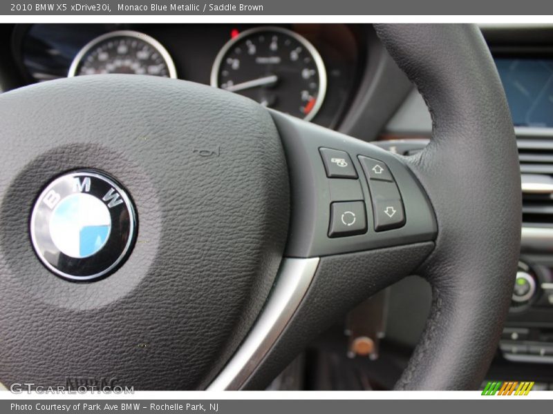 Monaco Blue Metallic / Saddle Brown 2010 BMW X5 xDrive30i