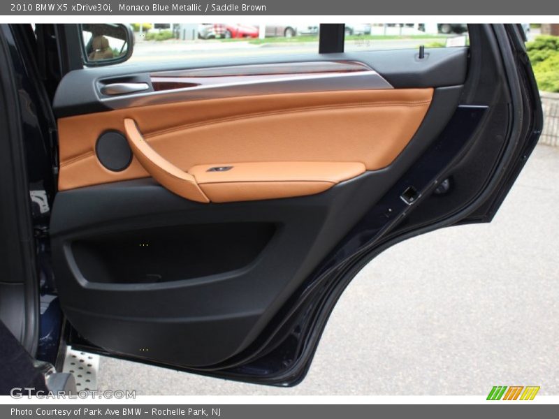 Monaco Blue Metallic / Saddle Brown 2010 BMW X5 xDrive30i