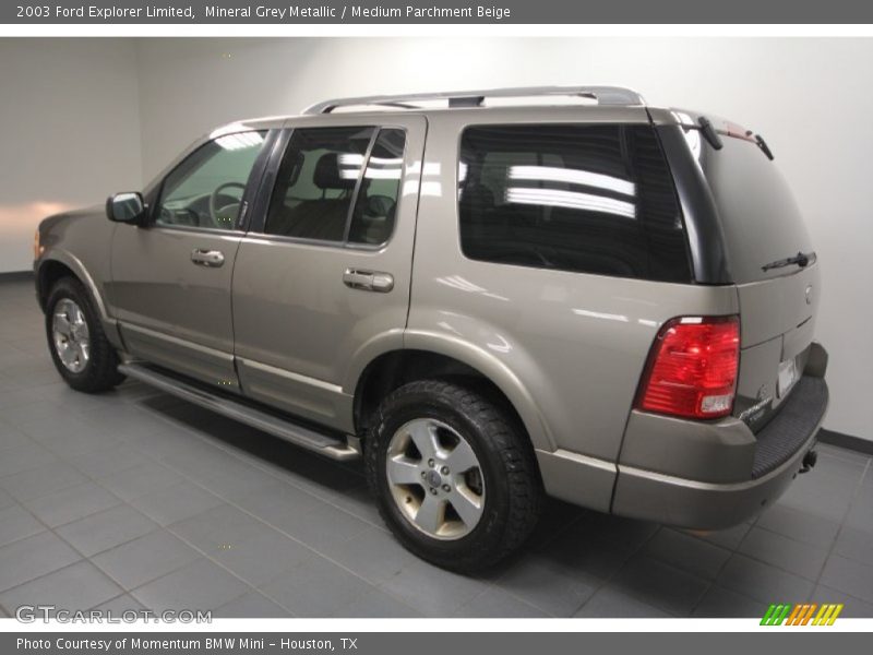 Mineral Grey Metallic / Medium Parchment Beige 2003 Ford Explorer Limited