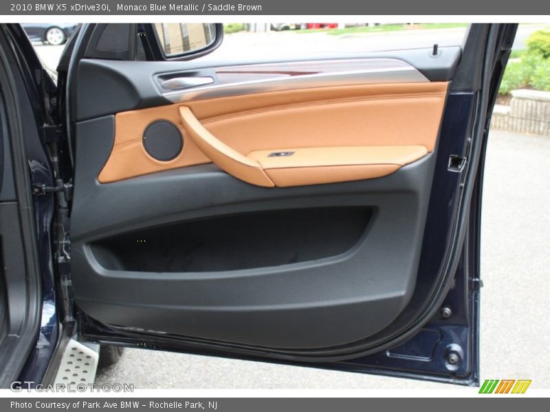 Monaco Blue Metallic / Saddle Brown 2010 BMW X5 xDrive30i