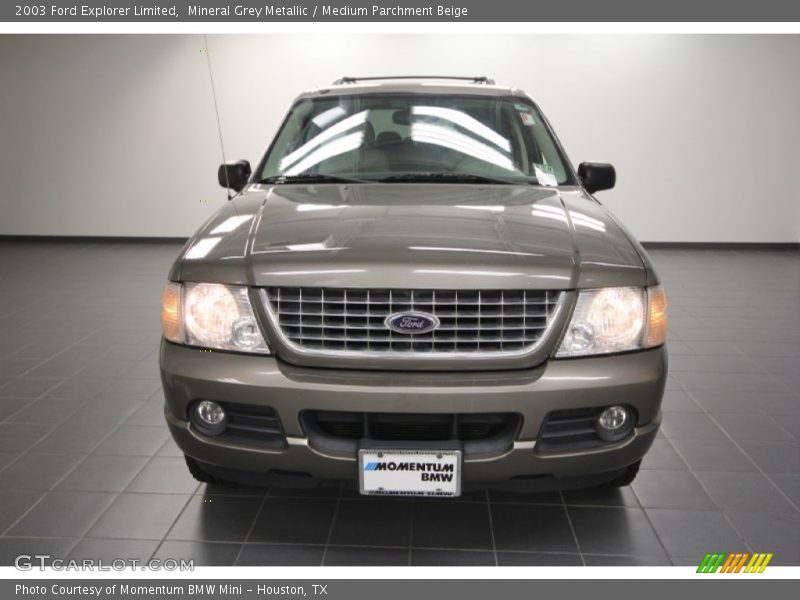 Mineral Grey Metallic / Medium Parchment Beige 2003 Ford Explorer Limited