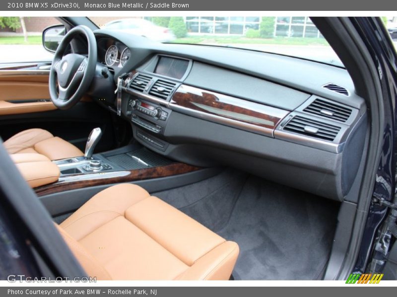 Monaco Blue Metallic / Saddle Brown 2010 BMW X5 xDrive30i