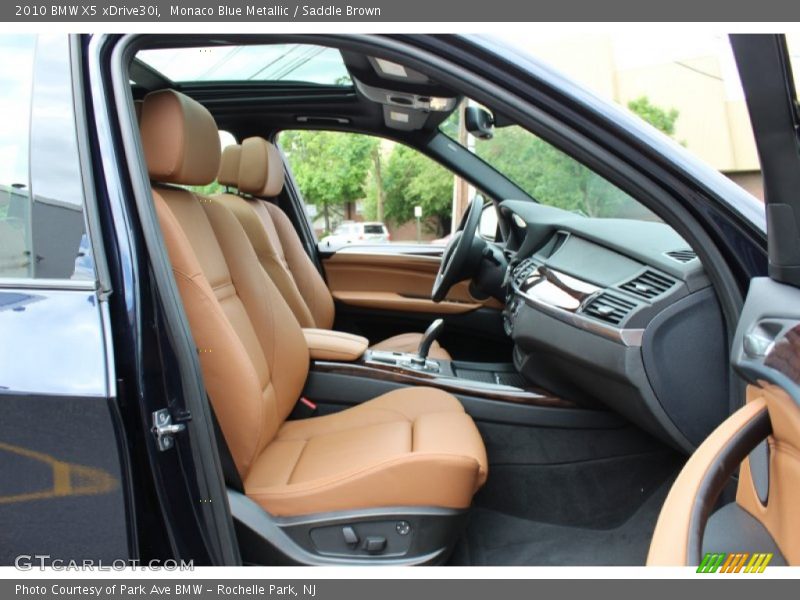 Monaco Blue Metallic / Saddle Brown 2010 BMW X5 xDrive30i
