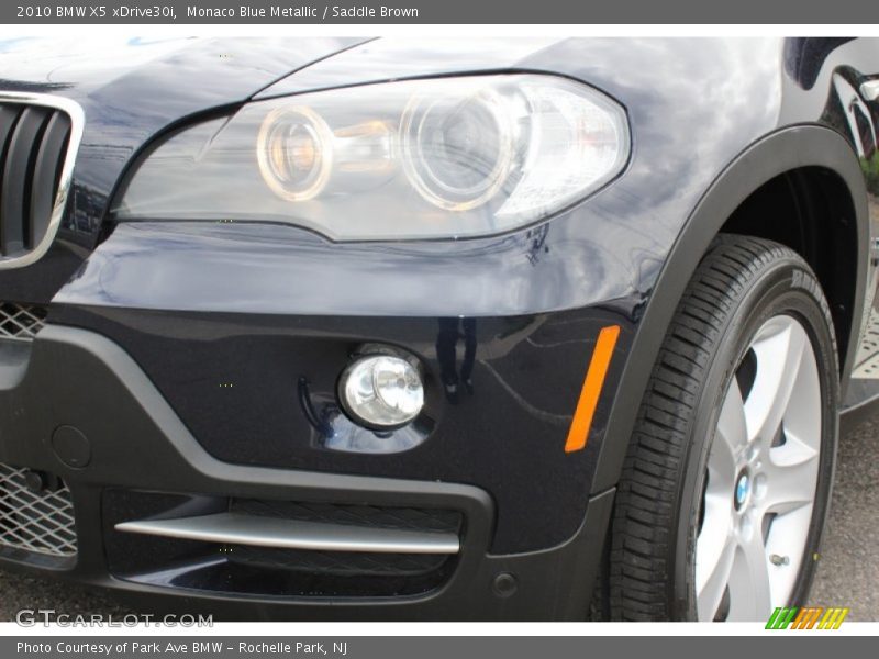 Monaco Blue Metallic / Saddle Brown 2010 BMW X5 xDrive30i