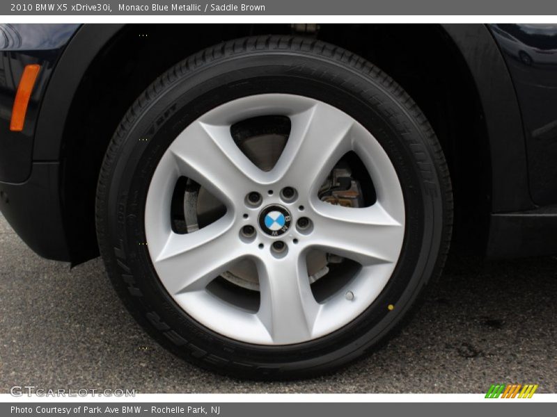 Monaco Blue Metallic / Saddle Brown 2010 BMW X5 xDrive30i