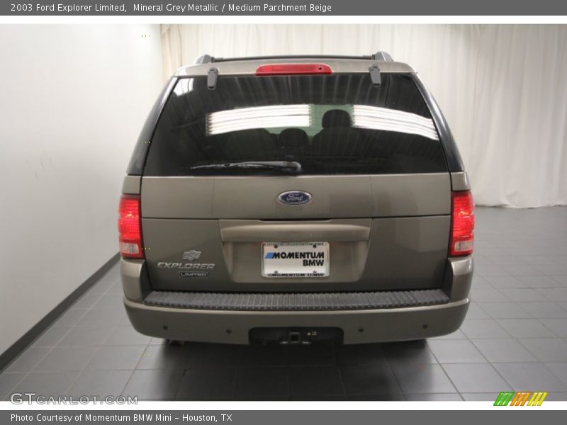 Mineral Grey Metallic / Medium Parchment Beige 2003 Ford Explorer Limited