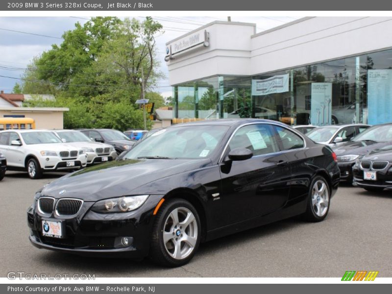 Jet Black / Black 2009 BMW 3 Series 328xi Coupe