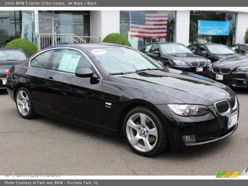 Jet Black / Black 2009 BMW 3 Series 328xi Coupe