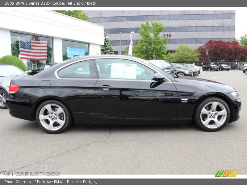 Jet Black / Black 2009 BMW 3 Series 328xi Coupe
