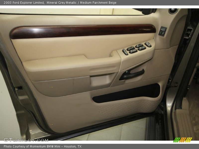 Mineral Grey Metallic / Medium Parchment Beige 2003 Ford Explorer Limited