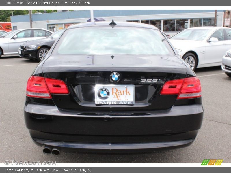 Jet Black / Black 2009 BMW 3 Series 328xi Coupe