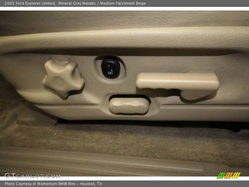 Mineral Grey Metallic / Medium Parchment Beige 2003 Ford Explorer Limited