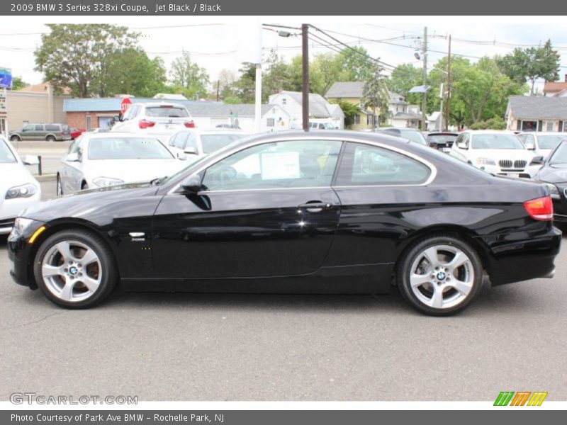 Jet Black / Black 2009 BMW 3 Series 328xi Coupe