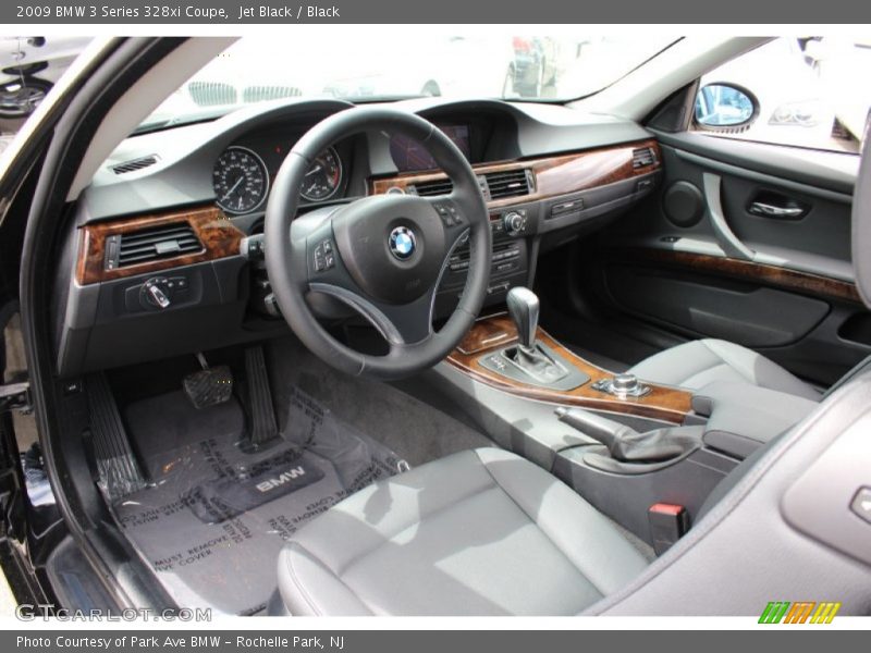 Jet Black / Black 2009 BMW 3 Series 328xi Coupe