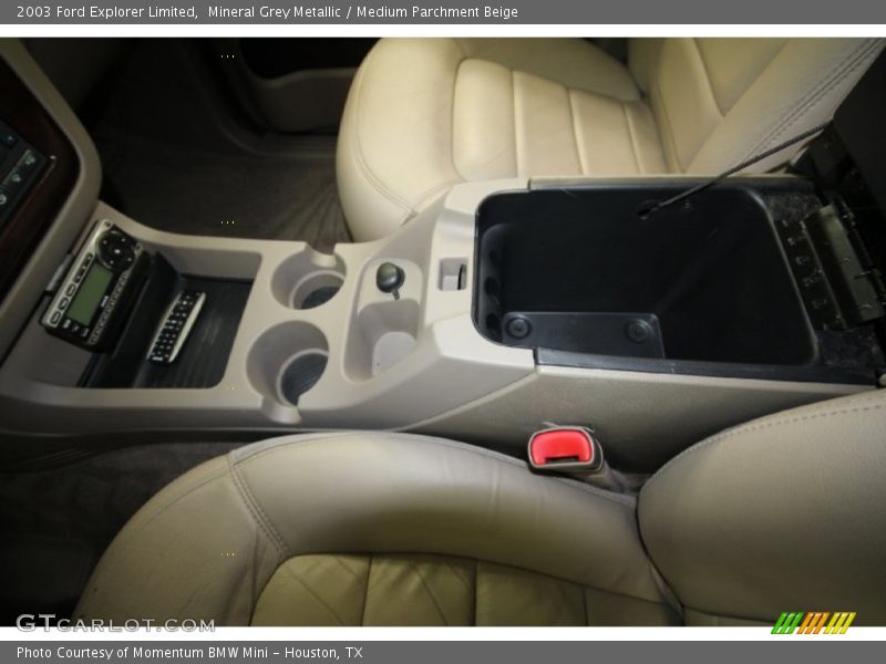 Mineral Grey Metallic / Medium Parchment Beige 2003 Ford Explorer Limited