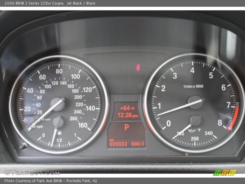 Jet Black / Black 2009 BMW 3 Series 328xi Coupe