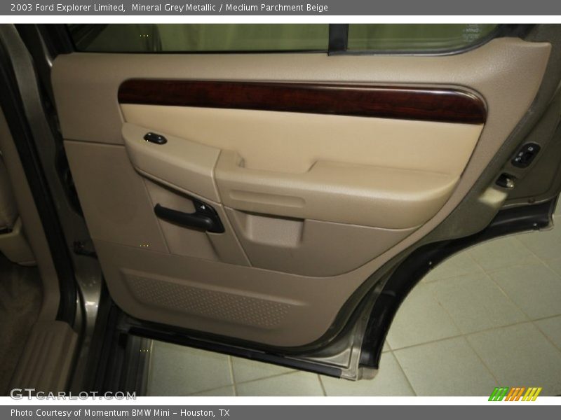 Mineral Grey Metallic / Medium Parchment Beige 2003 Ford Explorer Limited