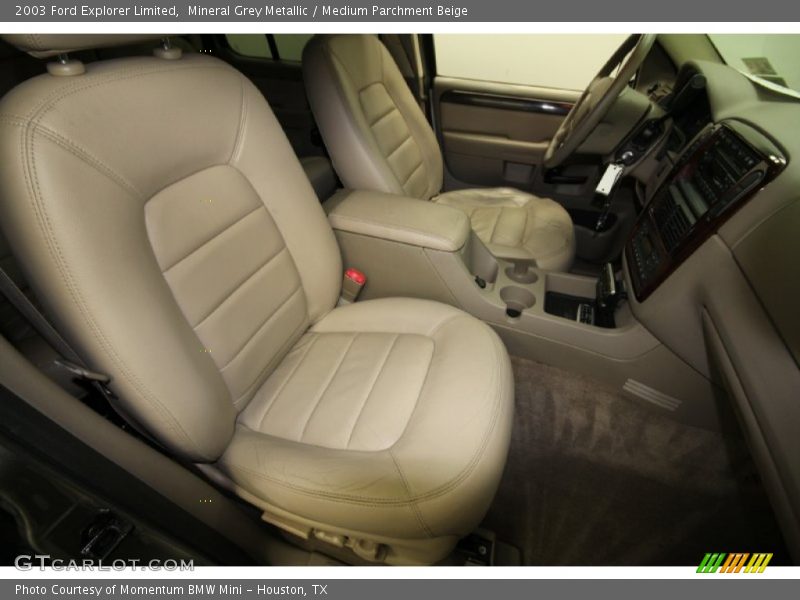 Mineral Grey Metallic / Medium Parchment Beige 2003 Ford Explorer Limited