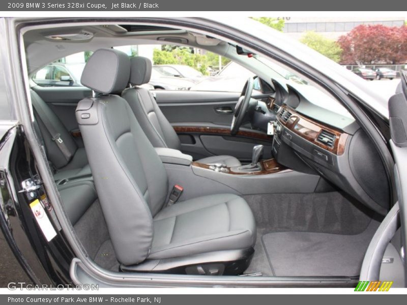 Jet Black / Black 2009 BMW 3 Series 328xi Coupe