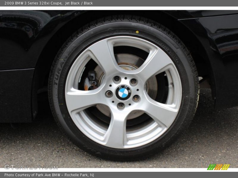 Jet Black / Black 2009 BMW 3 Series 328xi Coupe