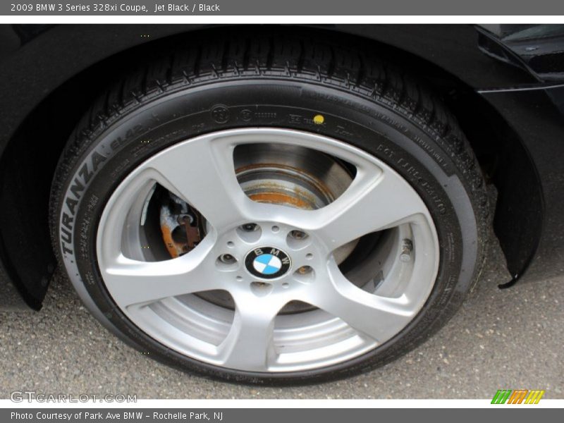 Jet Black / Black 2009 BMW 3 Series 328xi Coupe