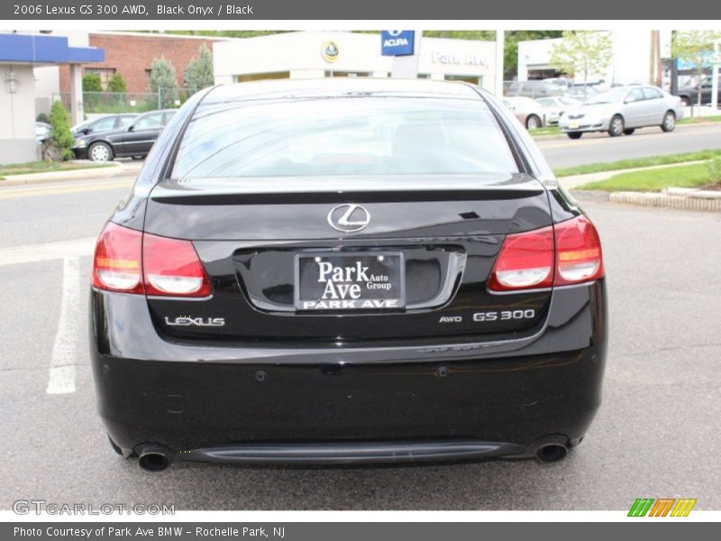 Black Onyx / Black 2006 Lexus GS 300 AWD
