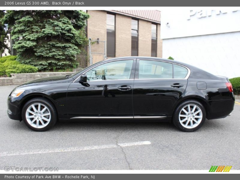 Black Onyx / Black 2006 Lexus GS 300 AWD