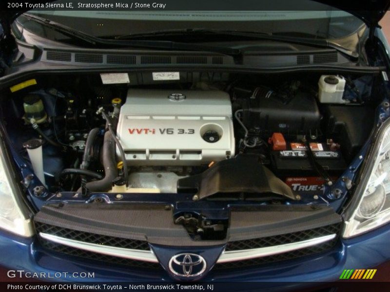 Stratosphere Mica / Stone Gray 2004 Toyota Sienna LE