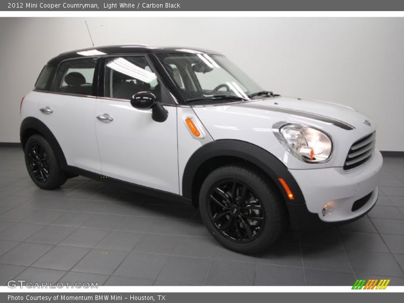 Light White / Carbon Black 2012 Mini Cooper Countryman