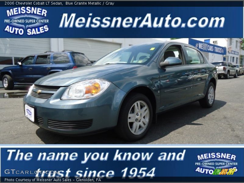 Blue Granite Metallic / Gray 2006 Chevrolet Cobalt LT Sedan