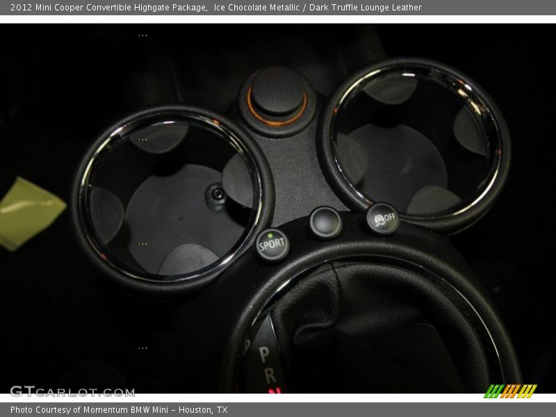Ice Chocolate Metallic / Dark Truffle Lounge Leather 2012 Mini Cooper Convertible Highgate Package