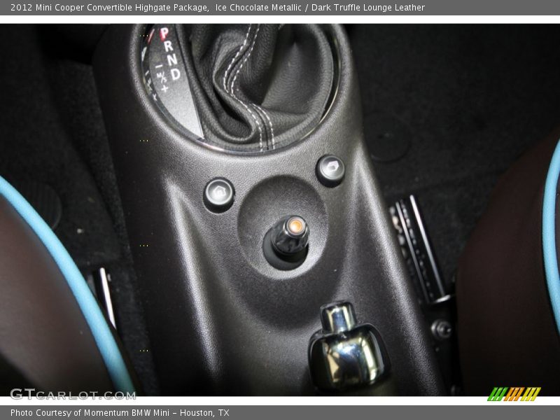 Ice Chocolate Metallic / Dark Truffle Lounge Leather 2012 Mini Cooper Convertible Highgate Package