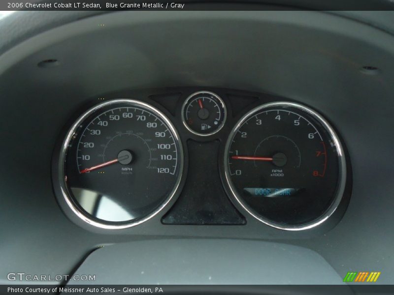 Blue Granite Metallic / Gray 2006 Chevrolet Cobalt LT Sedan
