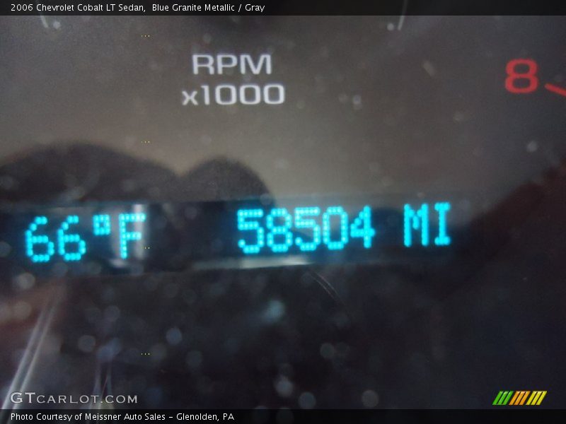 Blue Granite Metallic / Gray 2006 Chevrolet Cobalt LT Sedan