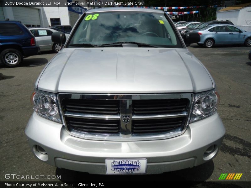 Bright Silver Metallic / Dark/Light Slate Gray 2008 Dodge Durango SLT 4x4