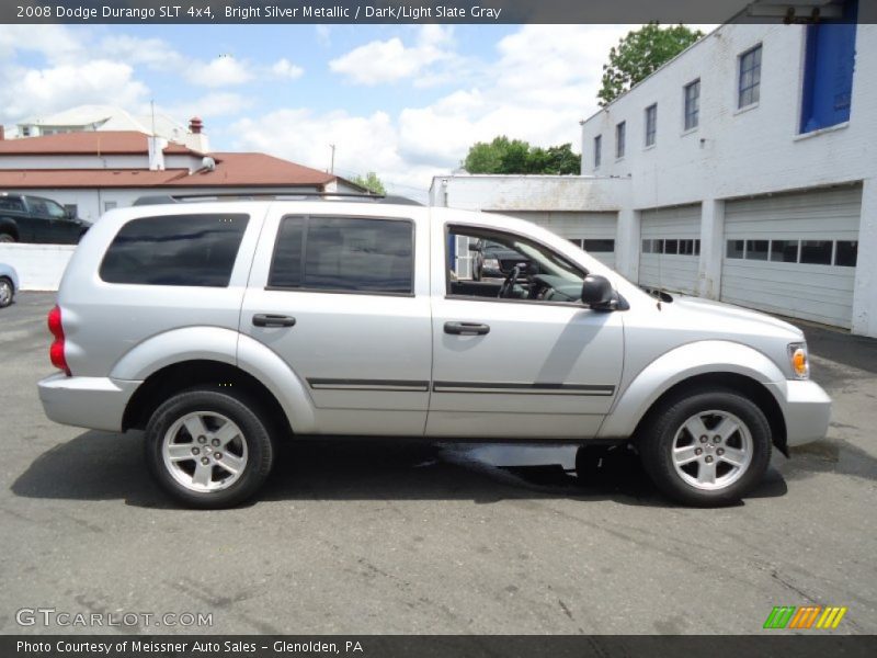 Bright Silver Metallic / Dark/Light Slate Gray 2008 Dodge Durango SLT 4x4